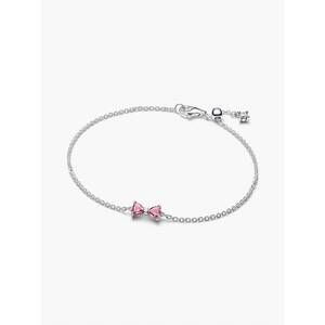 NEW PANDORA bow chain medium bracelet in silver